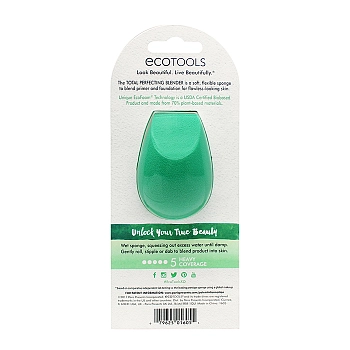 ECOTOOLS Спонж для макияжа / Total Perfecting Blender, фото 4