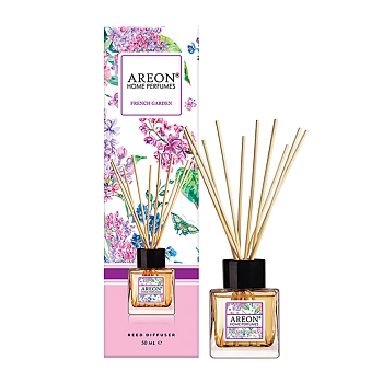 Диффузор ароматический, французский сад / HOME PERFUME STICKS GARDEN French Garden 50 мл