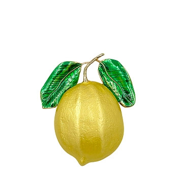 Брошь-магнит Лимон
