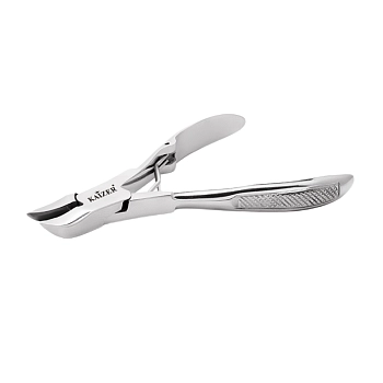 KAIZER Кусачки педикюрные, однопружинные, заводская заточка, серебро, фото 2