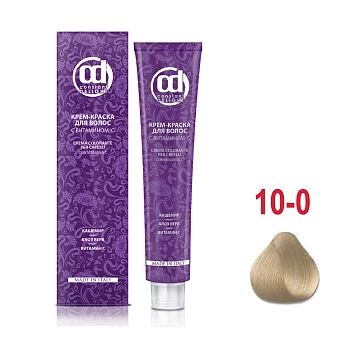 CONSTANT DELIGHT 10/0 краска с витамином С для волос, светлый блондин натуральный 100 мл, фото 2