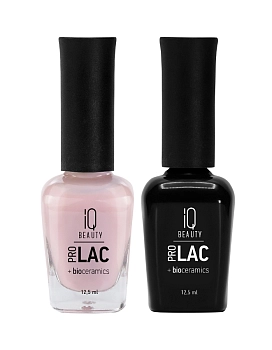 IQ BEAUTY 004 лак для ногтей укрепляющий с биокерамикой / Nail polish PROLAC + bioceramics 12.5 мл, фото 4