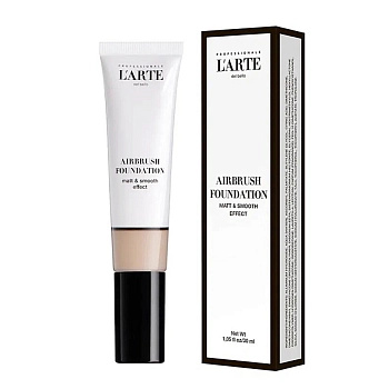 LARTE DEL BELLO Средство тональное Жидкий аэрограф, 1,5N / Airbrush foundation 30 мл, фото 4