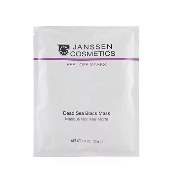 Маска альгинатная на основе грязи Мертвого моря / Black Dead Sea Mask Peel off masks 10*30 г