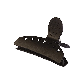 DEWAL PROFESSIONAL Зажим для волос Бабочка черный, пластик 10 см 4 шт/уп, фото 2