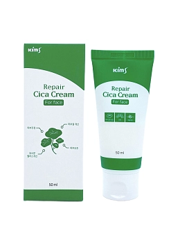 KIMS Крем для лица с центеллой азиатской / Kims Repair CICA Cream for Face 50 мл, фото 2