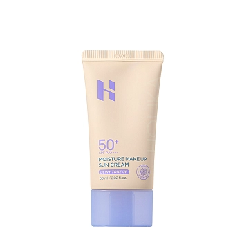 Крем солнцезащитный с тонирующим эффектом для лица SPF 50+ PA++++ / Moisture Make Up Sun Cream Dewy Tone Up 60 мл