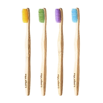 LONGA VITA Щетка зубная бамбуковая для взрослых / Longa Vita, фото 3