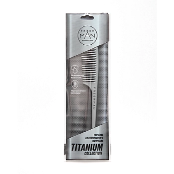 FRESHMAN Расческа, Т117 / Collection Titanium, фото 3