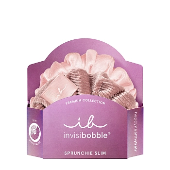 Резинка-браслет для волос / invisibobble SPRUNCHIE SLIM PREMIUM La Vie en Rose