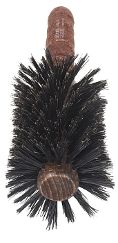 IBIZA HAIR Щетка вогнутая для укладки волос, диаметр 80 мм (красное пробковое дерево), фото 2