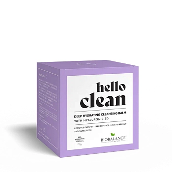 BIOBALANCE Бальзам для умывания / HELLO CLEAN DEEP HYDRATING CLEANSING BALM 100 мл, фото 2