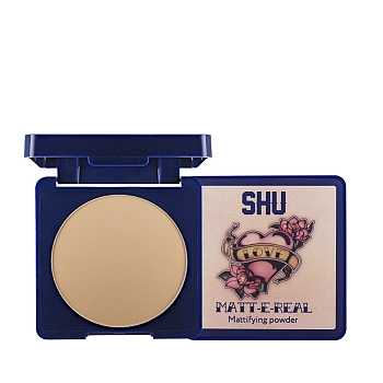 SHU Пудра компактная матовая, №303 / Matt-e-real 8 гр, фото 2