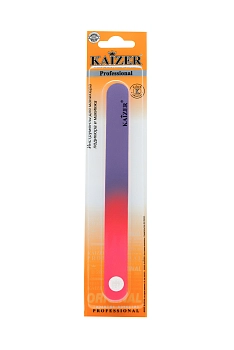 KAIZER Пилка шлифовочная на деревянной основе, прямая, цвет розово-голубой, 180/220, фото 3