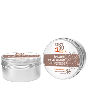 DRY RU Кондиционер твердый с маслом кокоса / Dry Ru Solid Conditioner K 40 гр, фото 2