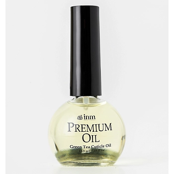 INM Масло для кутикулы с ароматом зеленого чая / Premium Green Tea Cuticle Oil 15 мл, фото 3