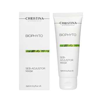 CHRISTINA Маска себорегулирующая / Seb-Adjustor Mask Bio Phyto 75 мл, фото 2