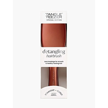 TANGLE TEEZER Расческа для волос / The Ultimate Detangler Chrome Chocolate Bronze, фото 10