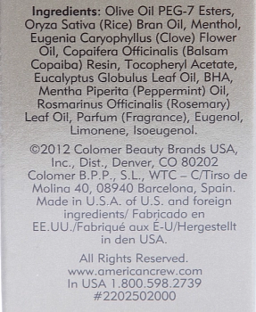 AMERICAN CREW Масло для бритья, для мужчин / Lubricating Shave Oil 50 мл, фото 5