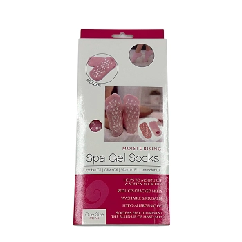 IWOU PROFESSIONAL Носочки гелевые увлажняющие размер универсальный / SPA GEL SOCKS, фото 4