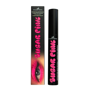 MIAMITATS Термотушь для ресниц, розовая / Sugar pink 14 гр, фото 2