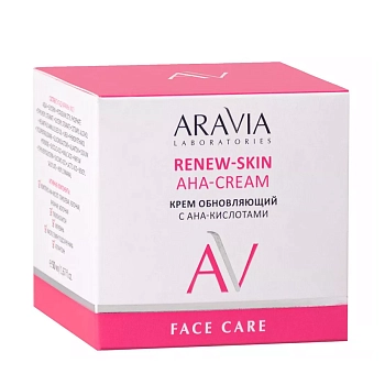 ARAVIA Professional Крем обновляющий с АНА-кислотами / ARAVIA Laboratories Renew-Skin AHA-Cream 50 мл, фото 4
