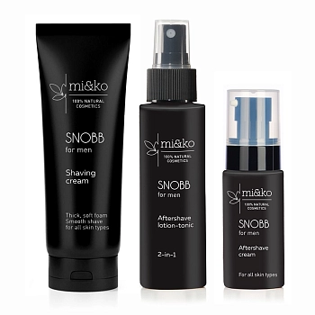 MI&KO Лосьон-тоник после бритья 2в1 / Snobb 50 мл, фото 2