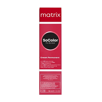 MATRIX 4AA краситель перманентный аммиачный, шатен глубокий пепельный / SoColor Pre-Bonded 90 мл, фото 3