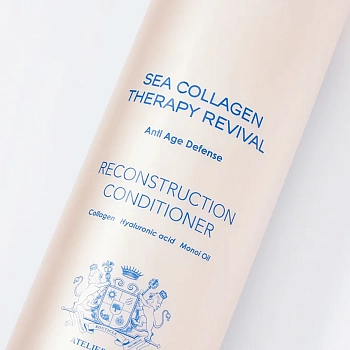 BOUTICLE Кондиционер коллагеновый восстанавливающий / Sea Collagen Therapy Revival RECONSTRUCTION CONDITIONER 1000 мл, фото 5