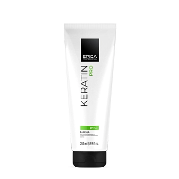 EPICA PROFESSIONAL Маска для реконструкции и глубокого восстановления волос / Keratin Pro 250 мл, фото 2