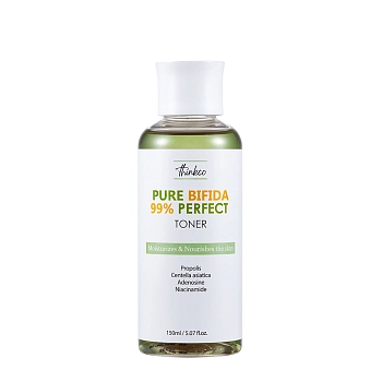 Тонер увлажняющий на основе бифидобактерий 99% / Thinkco Pure Bifida 99% Perfect Toner 150 мл