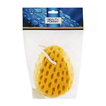 BEAUTY FORMAT Мочалка поролоновая пористая / BEAUTY FORMAT 1 шт, фото 3