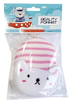 BEAUTY FORMAT Мочалка мышка, фото 2