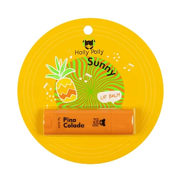 HOLLY POLLY Бальзам для губ, пина колада / Sunny 4,8 гр, фото 3