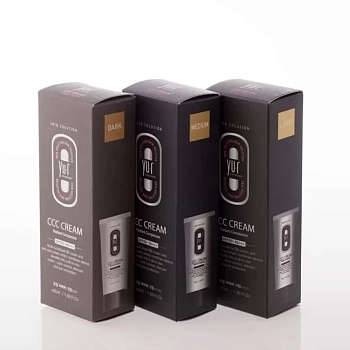 YU.R Крем корректирующий для лица, средний / CCC Cream medium 50 мл, фото 5