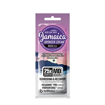 Крем-автозагар с маслами манго, семян конопли и экстрактом хлопка / Jamaica 25х bronzer 15 мл
