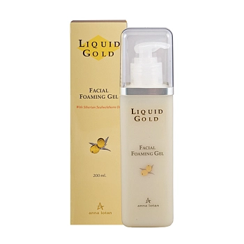 ANNA LOTAN Гель очищающий Золотой / Facial Foaming Gel LIQUID GOLD 200 мл, фото 2