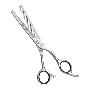 SILVER STAR Ножницы филировочные односторонние эргономичные 6