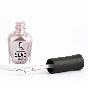 IQ BEAUTY 099 лак для ногтей укрепляющий с биокерамикой / Nail Polish PROLAC+bioceramics 12,5 мл, фото 2