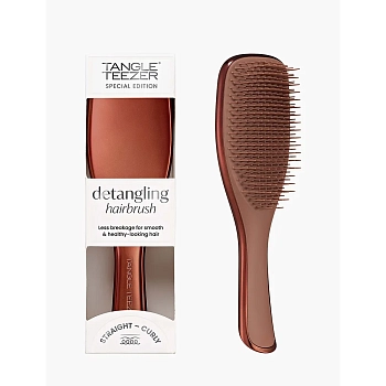 TANGLE TEEZER Расческа для волос / The Ultimate Detangler Chrome Chocolate Bronze, фото 9