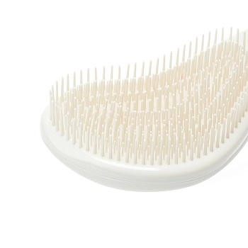 DEWAL BEAUTY Щетка массажная Прованс с пластиковым штифтом, большая ручка, кремовая, фото 2