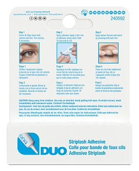 DUO Клей для ресниц прозрачный / Duo Lash Adhesive Clear 7 г, фото 5