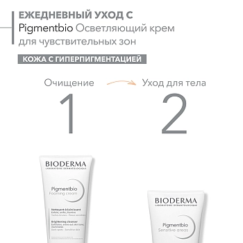 BIODERMA Крем осветляющий для чувствительных зон / PIGMENTBIO 75 мл, фото 6