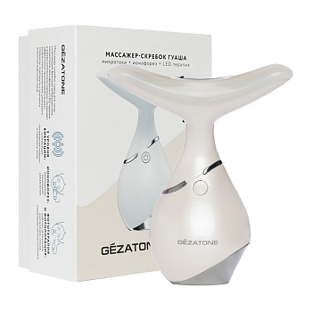 GEZATONE Массажер-скребок гуаша и микротоки для лица m915, фото 4