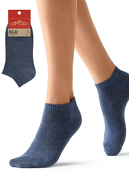 OMSA Носки укороченные с люрексом Blu Melange 39-41 / ECO 255, фото 2