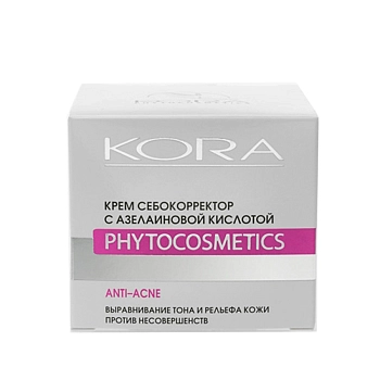 KORA Крем себокорректор с азелаиновой кислотой / OPTIMAL SEBOCONTROL 50 мл, фото 10