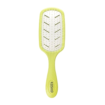 Расчёска массажная 5339-B4, зеленая / KOSMO SHTUCHKI
