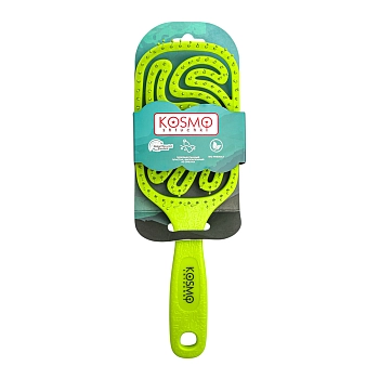 KOSMO SHTUCHKI Расческа KosmoShtuchki продувная широкая коралл, цветной микс, фото 6