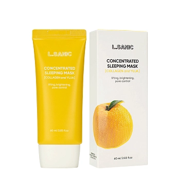 L.SANIC Маска ночная концентрированная с коллагеном и юдзу / L.Sanic 60 мл, фото 2