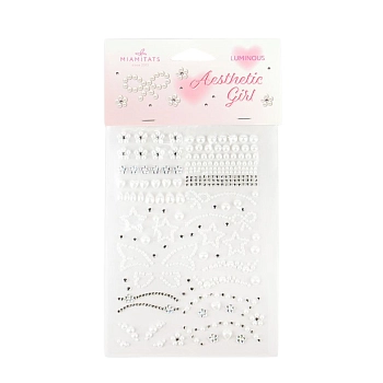 Кристаллы на клейком слое / Aesthetic girl Luminous 1 шт